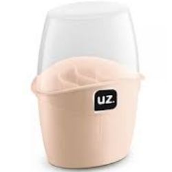 Porta Talheres C/ Tampa Capuccino UZ330-CAP