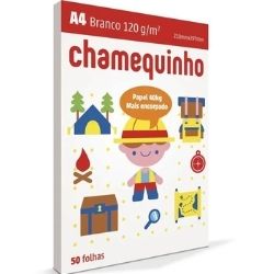 Papel Chamequinho Ip A4 120gGM2 C/50 R-14383
