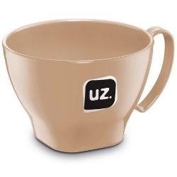 Cumbuca C/Alça UZ 500ml Capucc Ref. UZ243-CAP