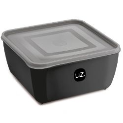 Pote Multiuso Quad 5L Pre Cinza Tit R-UZ294-CIN