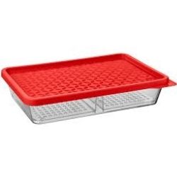 Organizador De Frios Transp Tampa Verm R-UZ428