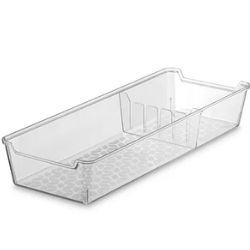 Organizador Gaveta P/faca 125x340 Transp. UZ384-TR