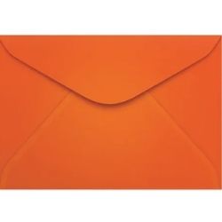 Envelope Visita Foroni 72x108mm 80g Laranja  C/100 R-2499-5