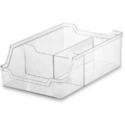 Organizador Gaveta C/Div 180x280 Transl UZ388-TR