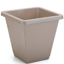 Vaso Quad 3L Rattan N°20 Capuccino Pratic R-1155