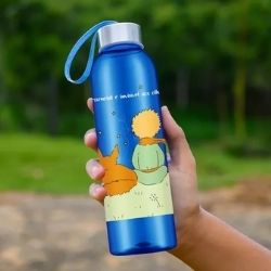Garrafa Squeeze Sport Azul 800ml Peq Principe Bandeirante Ref:GF52336G - Imagem 2