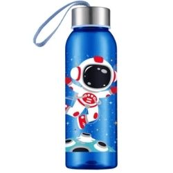 Garrafa Squeeze Sport Azul 500ml Astronauta Bandeirante Ref: GF52335G