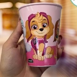 Copo Patrulha Canina 280ml Plasutil Ref- 15953 - Imagem 3