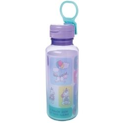 Garrafa Fun Abre Facil Unicornio 600ml Plasutil R-17281