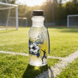 Garrafa Retro Copa do Mundo 500ml Plasutil R-14994 - Imagem 2