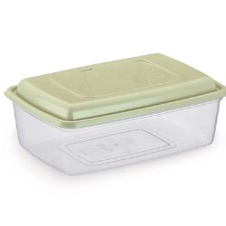 Pote Retang Versatil 7,5Lts C/ Tampa Colorida Rainha R-420