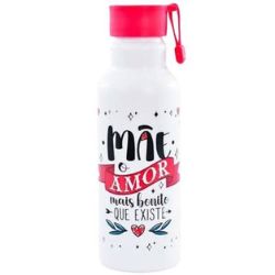 Garrafa Dia das Mães Aluminio 540ml Wincy R-FB01027
