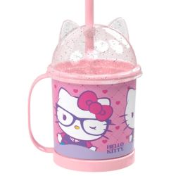 Caneca Classica C/ Tampa Ludica Hello Kitty 360ml R-18630