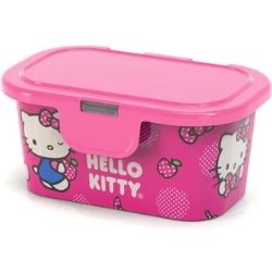 Organizador C/ Trava Hello Kitty Plasutil R-18638