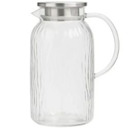 Jarra Borossilicato C/ Tampa Inox 1,5L Fratelli R- 4833