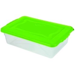 Caixa Organizadora Multiuso C/Tampa 10,5L Transparente Alves Ref: 7010-11