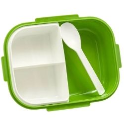 Pote Marmita C/ 3 Divisoria Verde BB Plasberg R-17012
