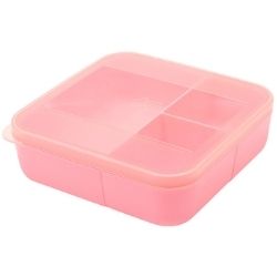 Pote Marmita C/ 3 Divisoria Rosa Plasberg R-17012