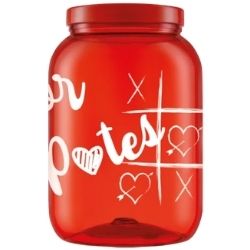 Pote Transp Vermelho Amor 1,7L Bandeirante R-9402