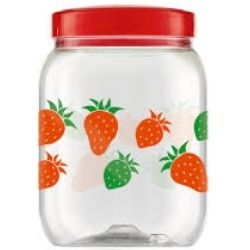 Pote Transp Morango 1L Bandeirante R-2566