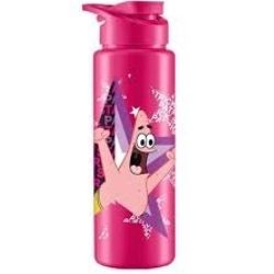 Garrafa Squeeze Sport Rosa Patrick Pop 750ml Band R- 1148