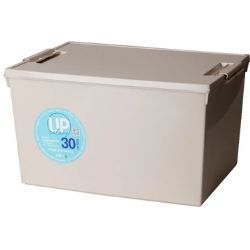 Caixa Organizadora UP 30L 46x32,5x26cm Creme Paramount Ref:4719