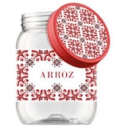 Pote Transp Lisboa Mant Arroz 1,7L Bandeirante R-9102