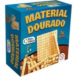 Brinq Material Dourado  74 pçs Unica Gala R-2910.1