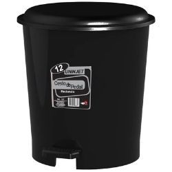 Cesto Red Lixo Pedal 12L PT Uninjet R-337