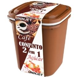 Pote Quadrad Alto Café 1,9L Uninjete R-0470