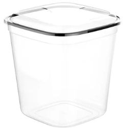 Pote Quadrado Alto Açucar 1,9L BR Uninjet R-0471