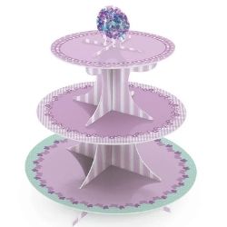 Suporte P/Doces Reinado Princesa 2 Andares Cromus R-0593