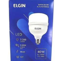 Lampada Led Super Bulbo 40W 127V-220V Elgin R-FLDOO