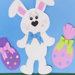 Painel EVA Coelhinho no Ovo R-5317