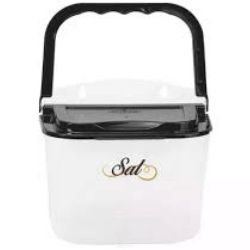 Saleiro Premier C/Alça Transparente e PT1kg Nitron R-003