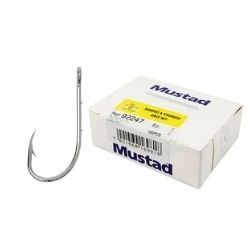 Anzol Hooked Mustad NI 4 C/50pçs Canhoto Mazzaferro CX10 R-92247-4