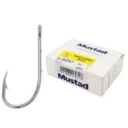 Anzol Hooked Mustad NI 6/0 C/50pçs Canhoto Mazzaferro CX10 R-92247