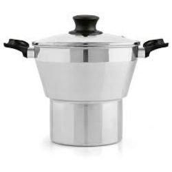 Cuscuzeiro Reta 18cm Polido Aluminio Magnific Panelux Ref:2163