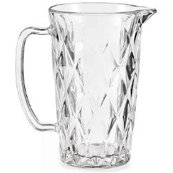 Jarra De Vidro Diamante Clear 1L Fratelli R- 314857