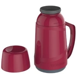 Garrafa Térmica de Mesa Cristal 500ml Vermelha Soprano Ref:9643 - Imagem 3