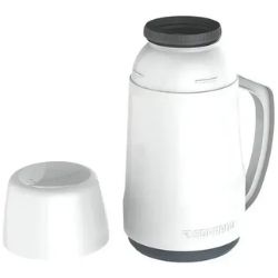 Garrafa Térmica de Mesa Cristal 500ml Branca Soprano Ref:9612 - Imagem 2