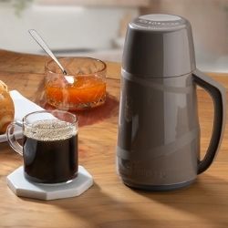 Garrafa Térmica de Mesa Cristal 500ml Fendi Soprano Ref:9636 - Imagem 3