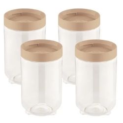 Pote Organizador R1 900ml Tampa Flex Sortido Injtemp Ref:213800 - Imagem 4