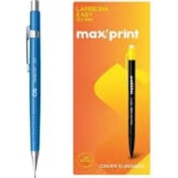 Lapiseira C/Borracha Easy 0.7mm C/12un Azul Maxprint Ref:709209