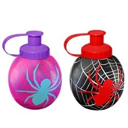 Garrafa de Agua Squeeze Aranha 300ml Sortido Injetemp Ref:063100