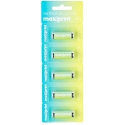 Bateria Alcalina A27 Dura+ C/5un Maxprint Ref:758585