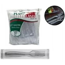Kit Master Refeiçaõ C/50 Transparente PlastiLania