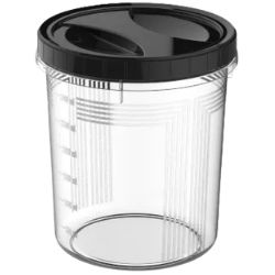 Pote Lock de Plastico Redondo C/Tampa Rosca 3,25L Sortido MB Ref:3675PT