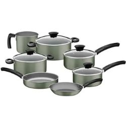 Conjunto de Panelas C/7 Peças Antiaderente Michigan Natural Tramontina Ref:9498