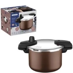 Panela de Pressão Aluminio Arizona 4,5L 20cm Indução Titanio Tramontina Ref:20560/520